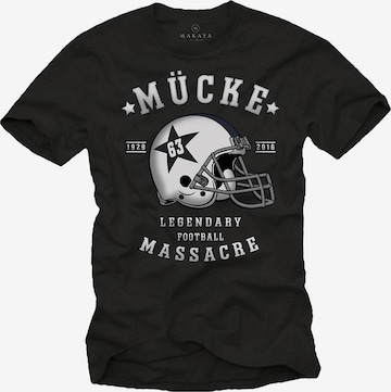 MAKAYA Shirt in Black: front