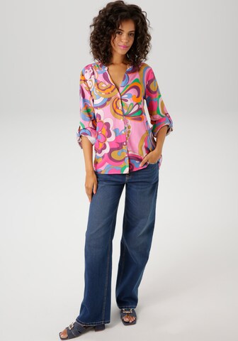 Aniston CASUAL Bluse in Mischfarben