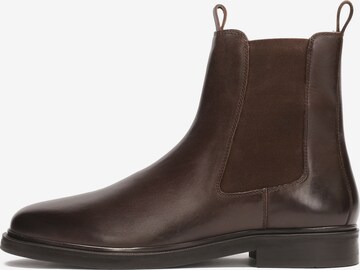 Kazar Chelsea boots in Bruin: voorkant