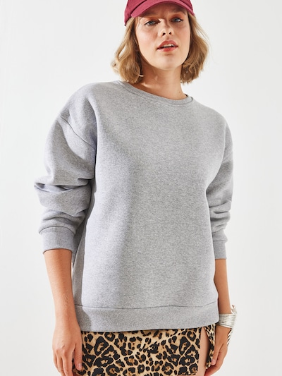 Bianco Lucci Sweatshirt in Grey, Item view