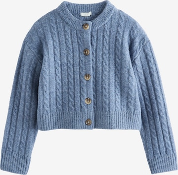 Next Neuletakki värissä sininen: etupuoli