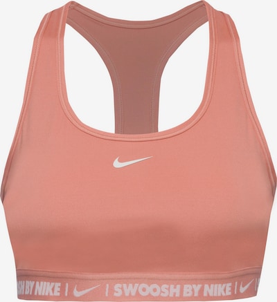 NIKE Sports Bra 'Swoosh' in Salmon / White, Item view