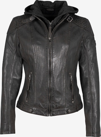 Veste mi-saison 'Cacey' Gipsy by Mauritius en gris : devant