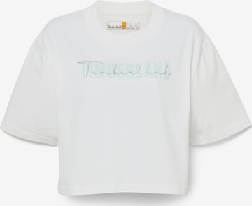 TIMBERLAND Shirt 'Cropped' in Zwart: voorkant