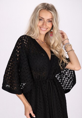 IZIA Sommerkleid in Schwarz