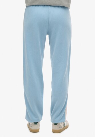 Superdry Tapered Trousers in Blue