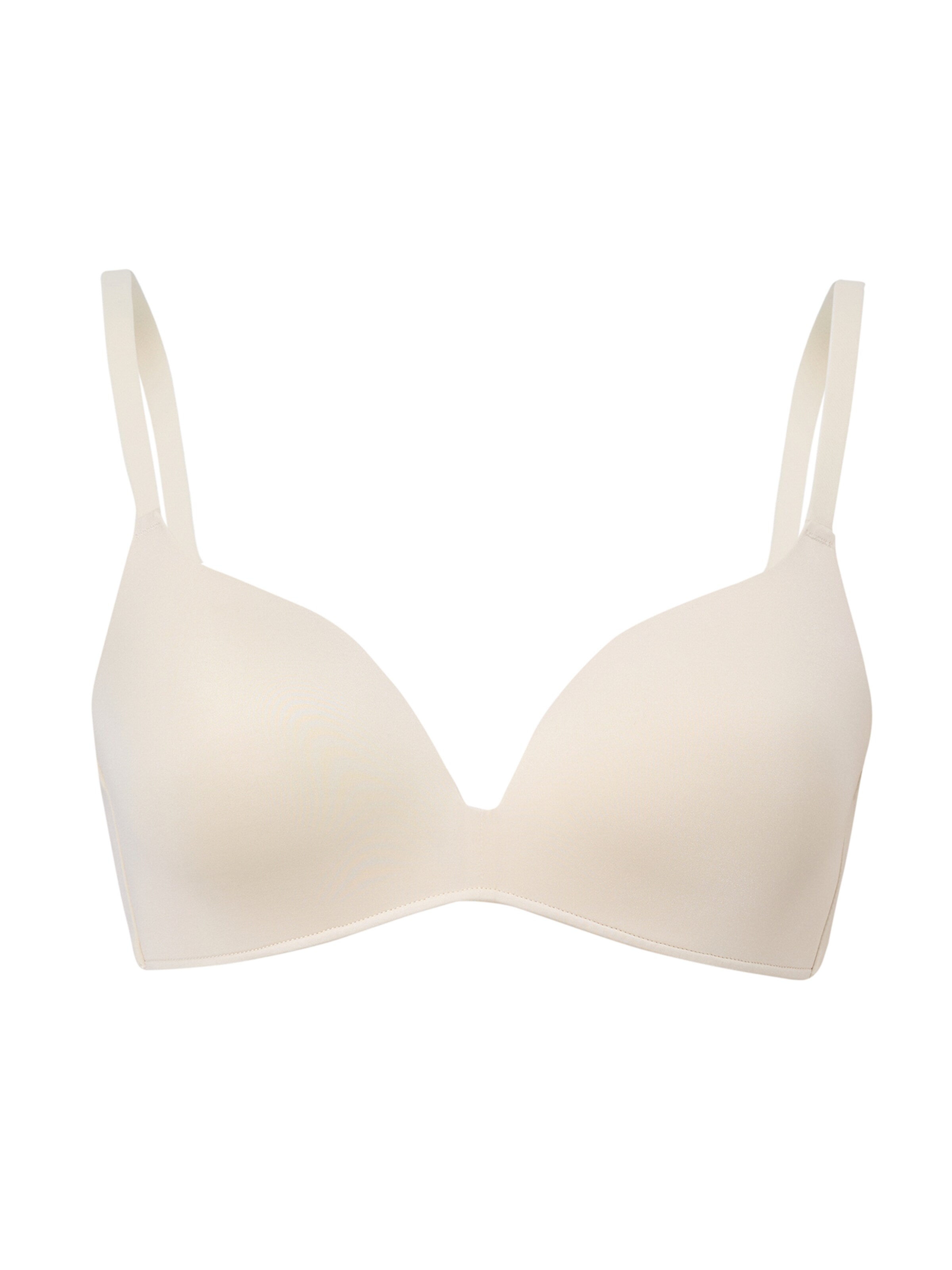 Dagi T-Shirt BH in Beige: Vorderseite