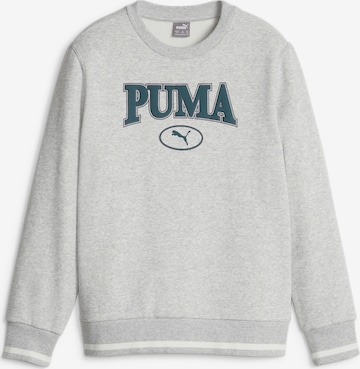 PUMA Athletic Sweatshirt 'SQUAD' in Grey: front