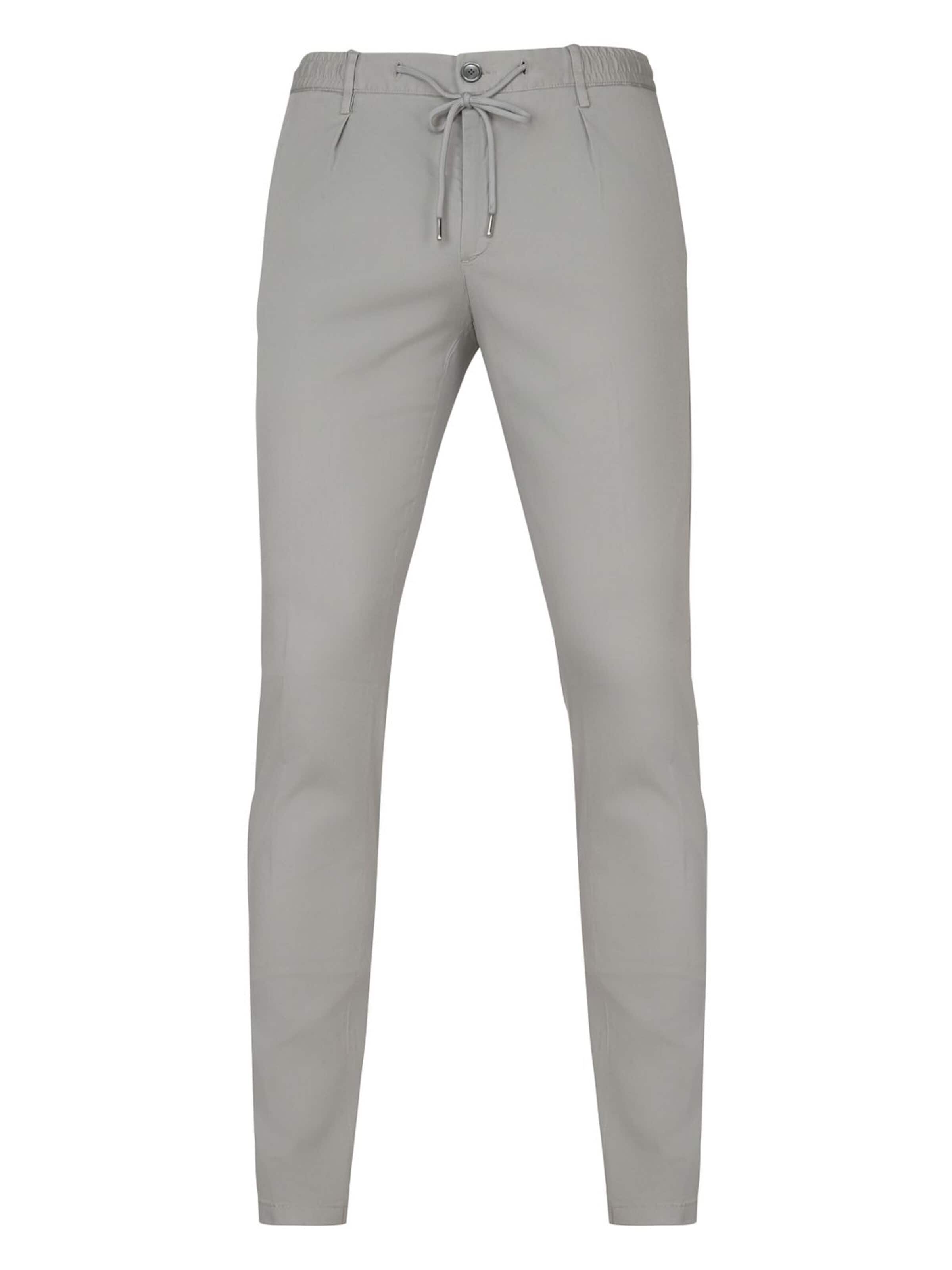 Pantalon chino Profuomo en gris : devant