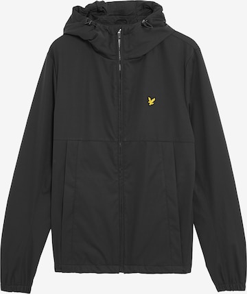 Lyle & Scott Functionele jas in Zwart: voorkant