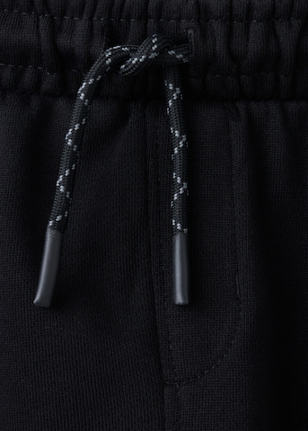 MANGO KIDS Дънки Tapered Leg Панталон в черно