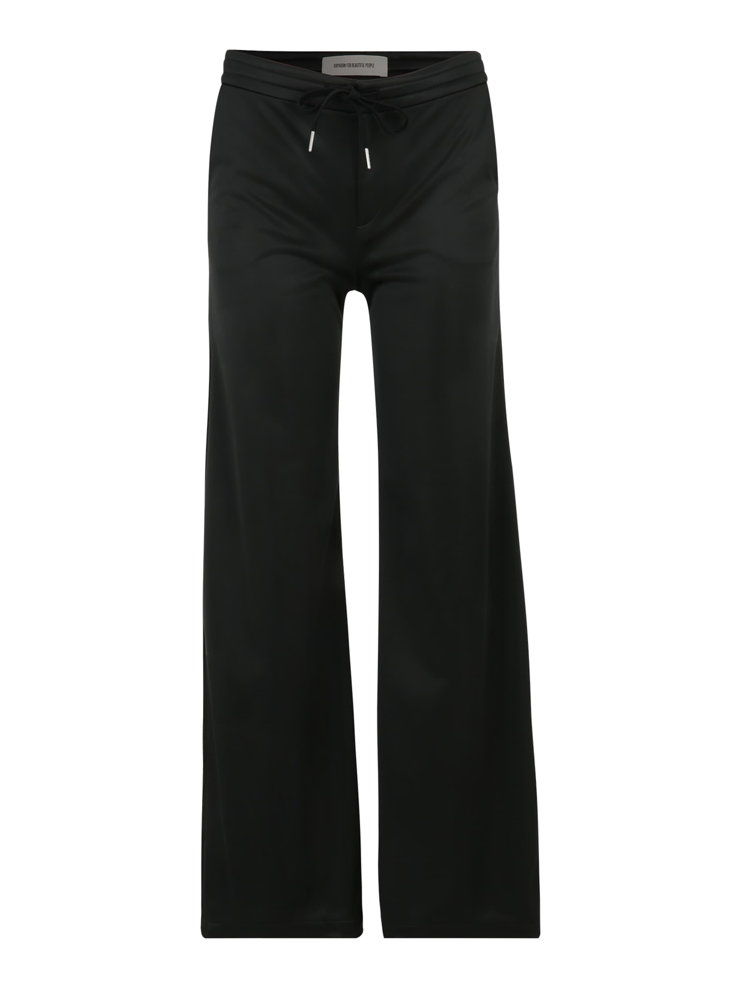 Regular Pantalon 'BURPEE' DRYKORN en noir : devant