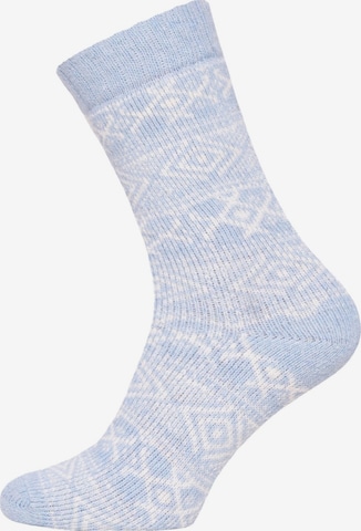 HomeOfSocks Socks 'HOS4510' in Blue: front