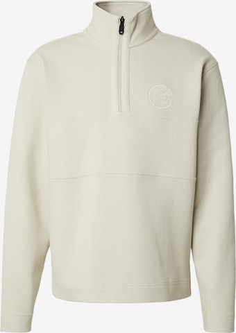 smėlio BOSS Sportinio tipo megztinis 'Join': priekis