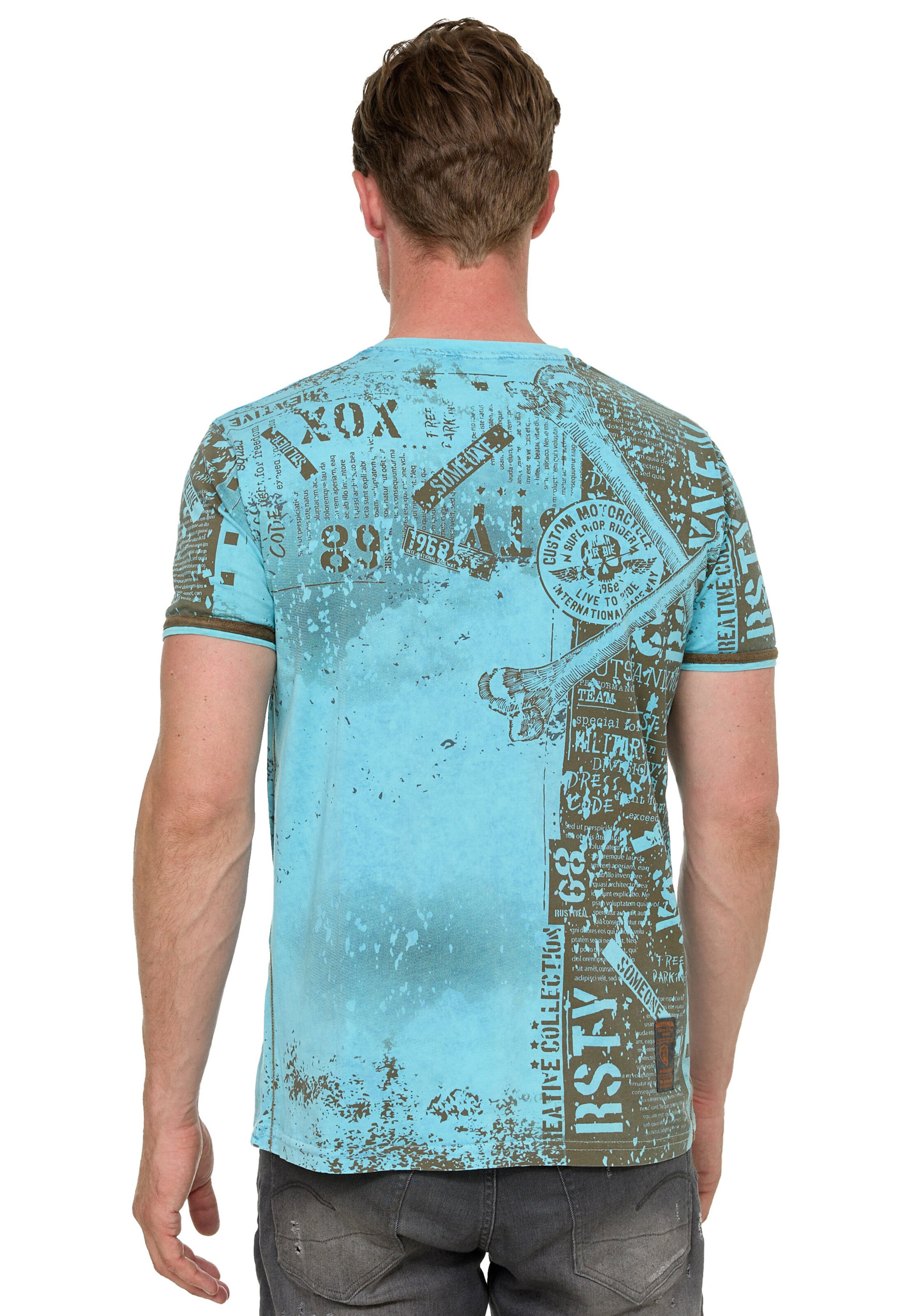 Rusty Neal Shirt in Blauw