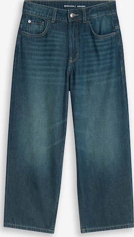 TOM TAILOR Loosefit Jeans in Groen: voorkant
