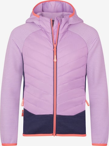 TROLLKIDS Fleece Jacket in Purple: front