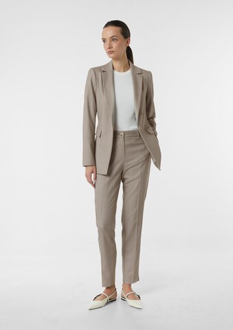 COMMA Slimfit Pantalon in Beige
