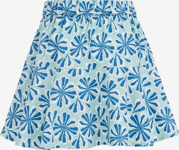 WE Fashion Regular Rok in Blauw