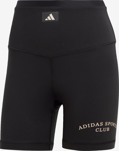 ADIDAS PERFORMANCE Sportsbukse 'Sports Club High-Waist' i svart, Produktvisning