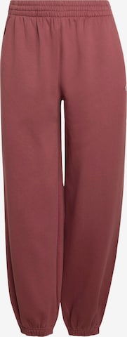 Pantalon 'Essentials' ADIDAS ORIGINALS en rouge : devant