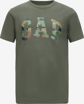 Tricou 'EVERYDAY' de la GAP pe verde: față