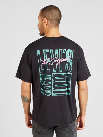 LEVI'S ® - Camisa 'Vintage Fit Graphic Tee' em preto