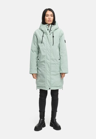 Cappotto invernale 'Hageltanz 14' di NAVAHOO in verde