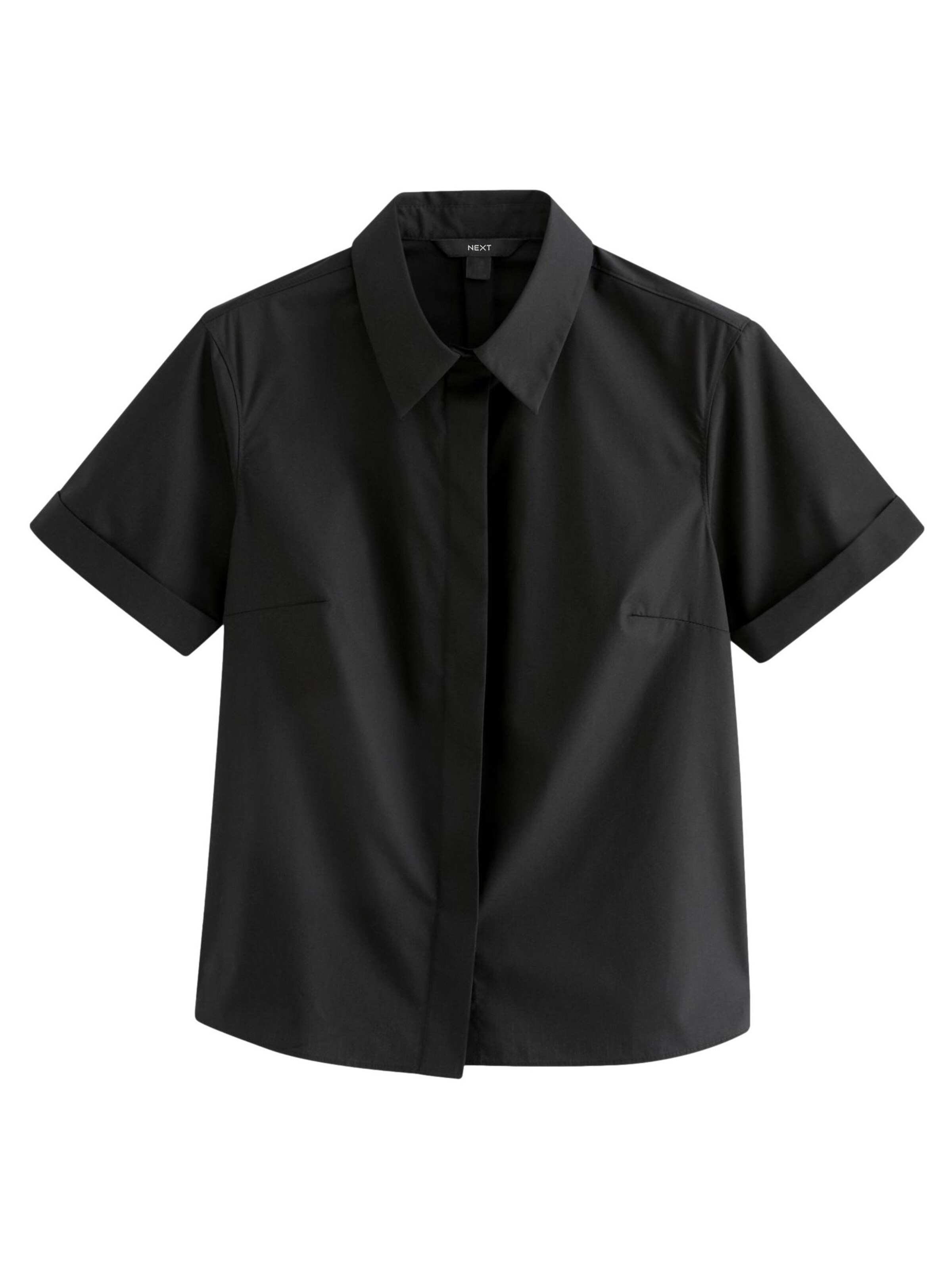 Next Bluse in Schwarz: Vorderseite