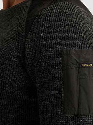 PME Legend - Jersey 'Pullover with flight pocket' en negro