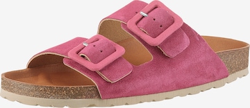 VERBENAS Pantolette in Pink: Vorderseite