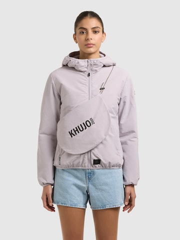 khujo Between-Season Jacket 'Shelly2' in Purple: front
