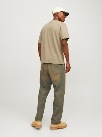 JACK & JONES Shirt 'JJVesterbro' in Beige