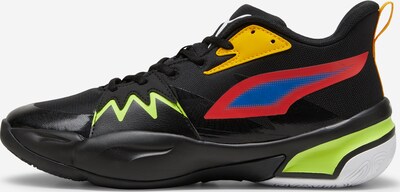 PUMA Sports shoe 'Genetics' in Dark yellow / Light green / Red / Black, Item view