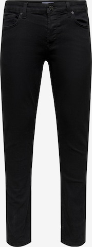 Only & Sons Slimfit Jeans 'Loom' i sort: forside