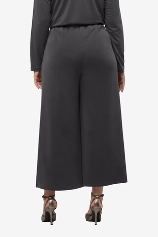 Ulla Popken Wide leg Broek in Grijs