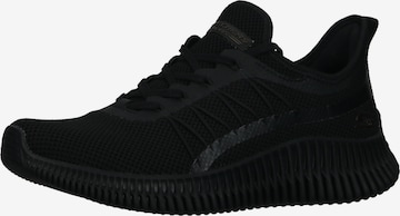 Baskets basses 'Bobs Geo - New Aesthetics' SKECHERS en noir : devant