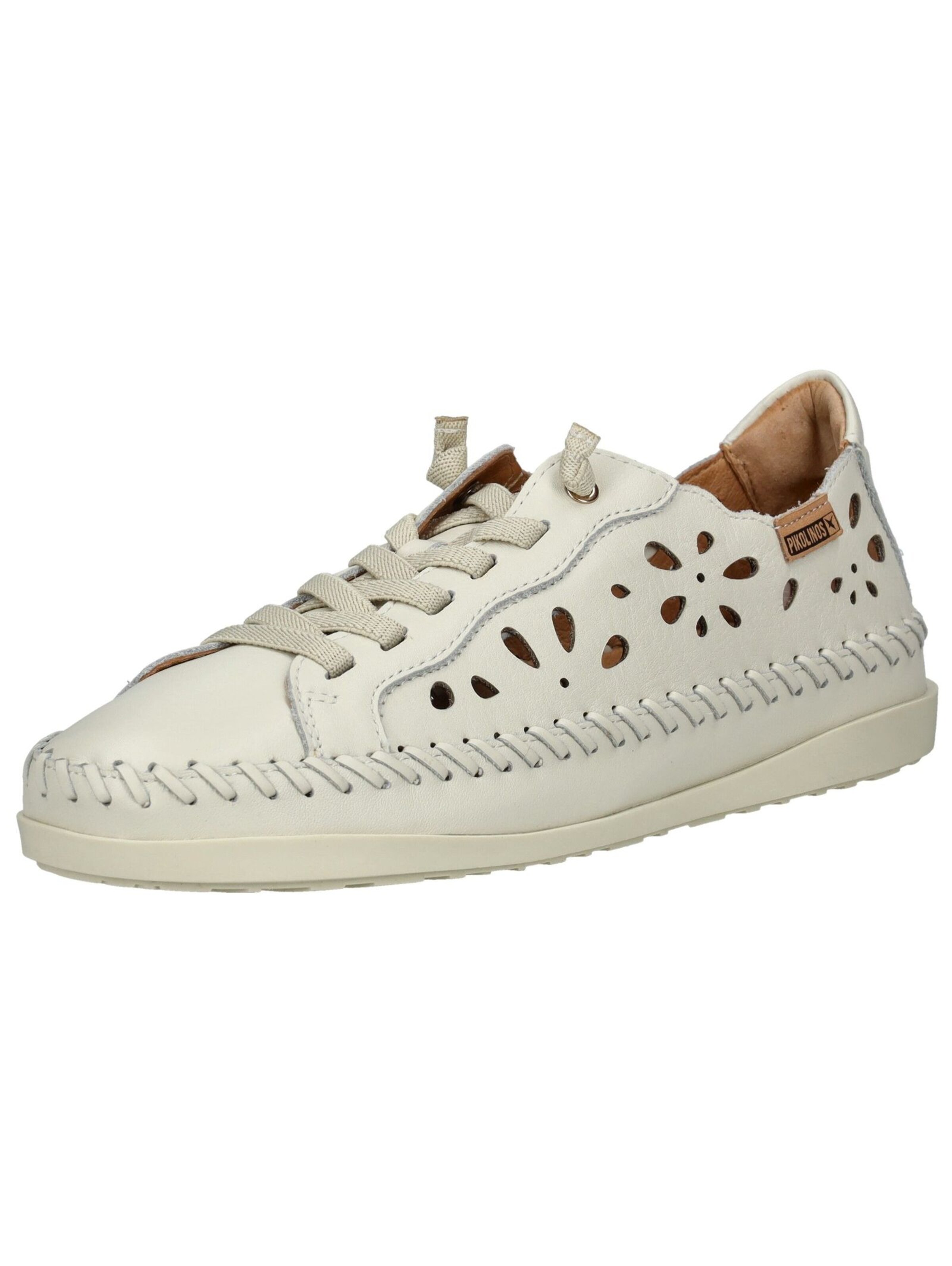 PIKOLINOS Athletic lace-up shoe in Beige: front