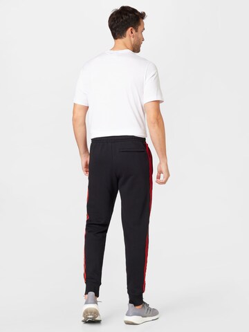 Tapered Pantaloni sportivi 'FC Bayern' di ADIDAS SPORTSWEAR in nero