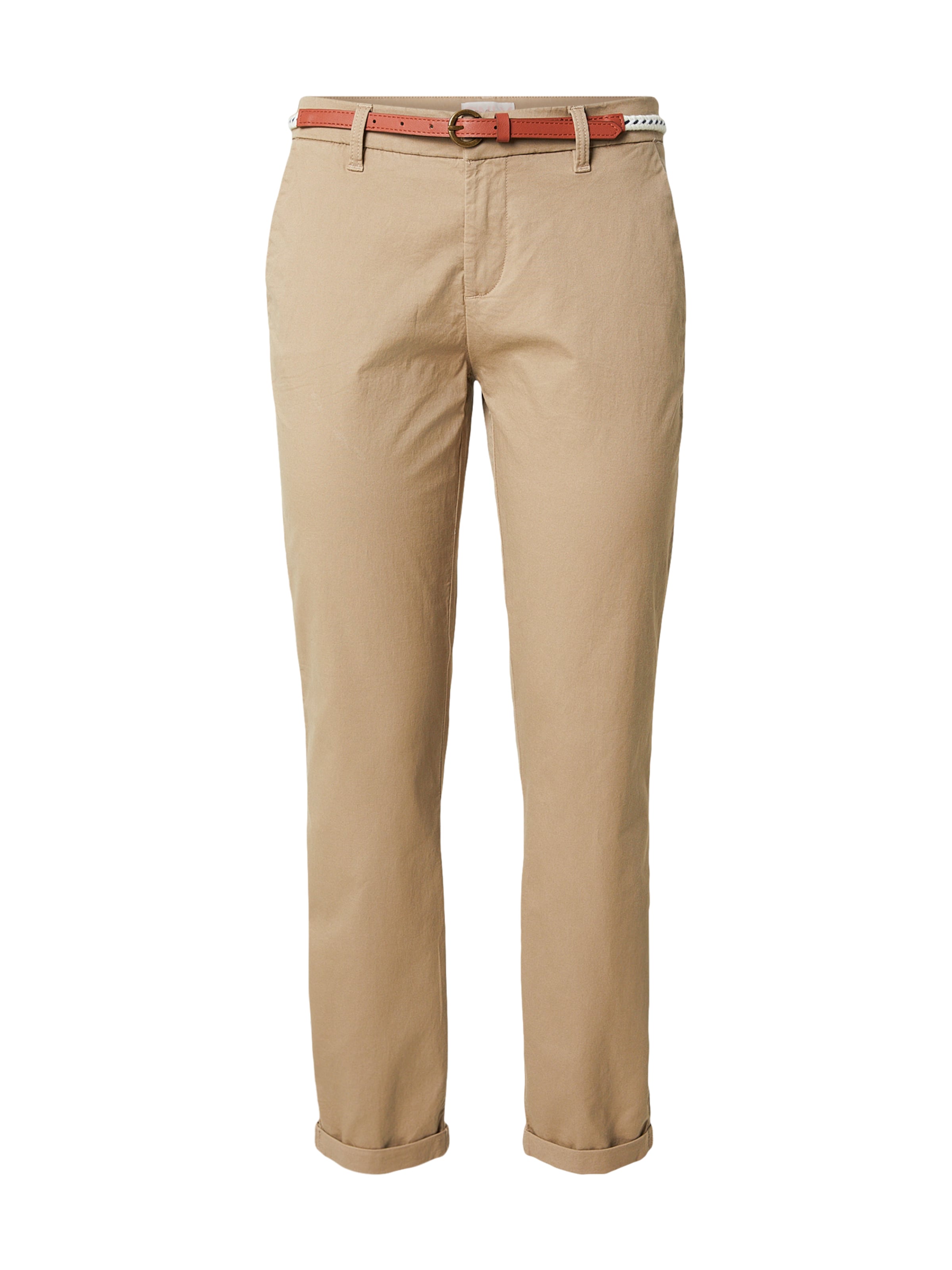 ONLY Slim fit Chino trousers 'ONLBIiana' in Beige: front