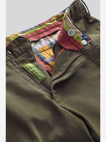 Meyer Hosen Regular Chino Pants 'Oslo' in Green