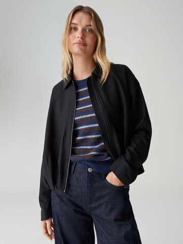 OPUS - Chaqueta de entretiempo 'Jelani' en negro: frente