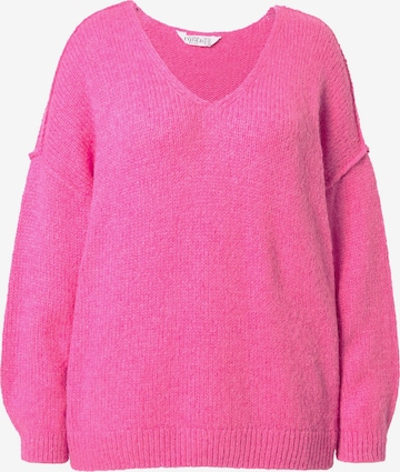 Studio Untold Trui in Roze: voorkant