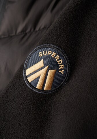 Superdry Fleece jacket 'Storm' in Black