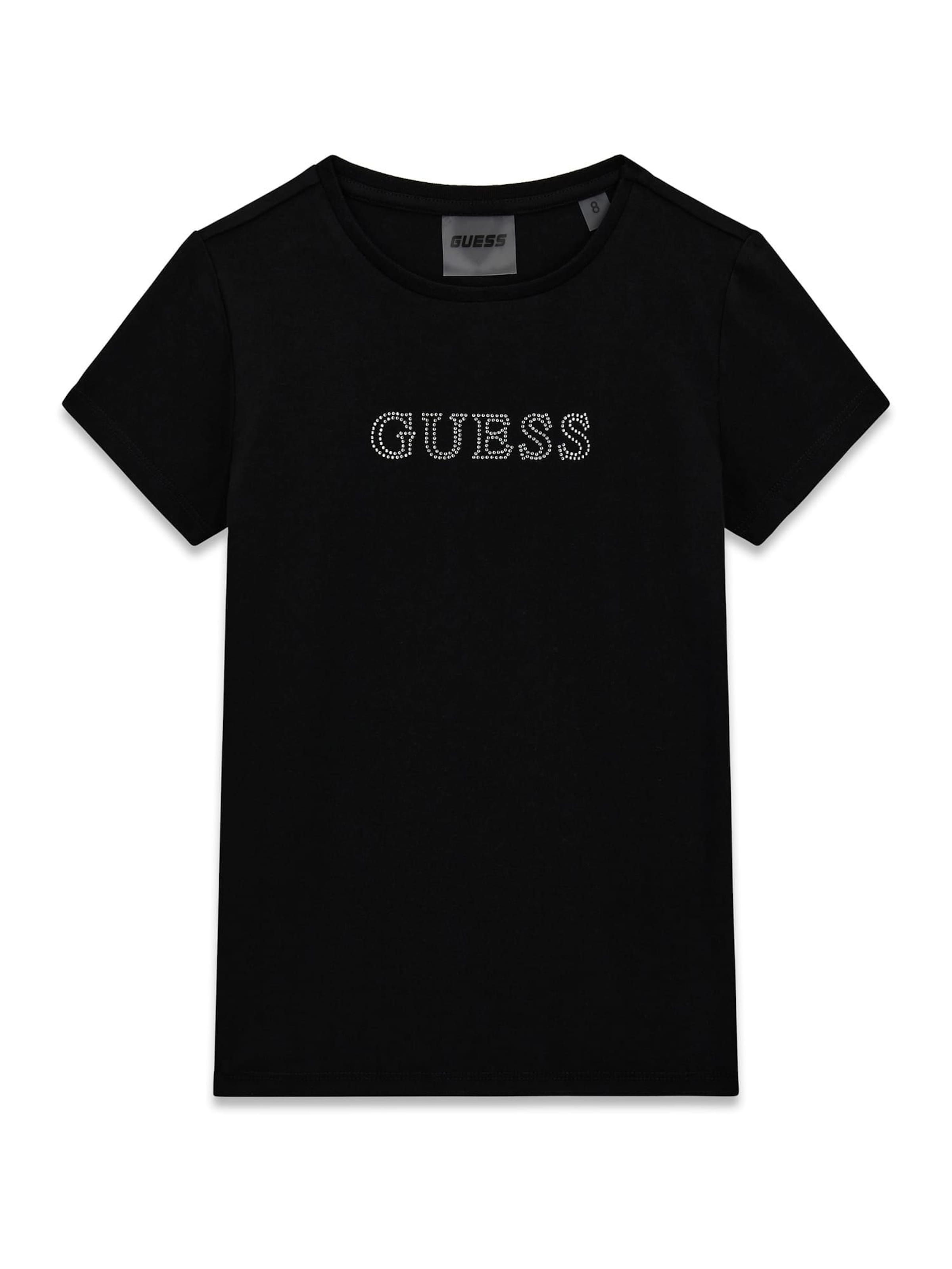 GUESS Shirt 'MINIME' in Black: front