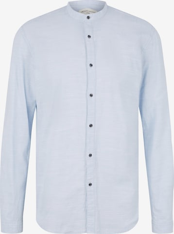 TOM TAILOR DENIM Regular fit Button Up Shirt in Blue: front