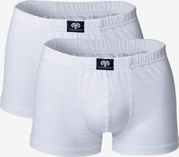 CECEBA Boxershorts in Wit: voorkant