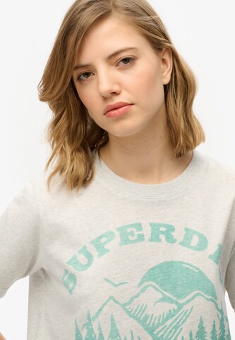 T-shirt 'Lo-Fi' Superdry en blanc