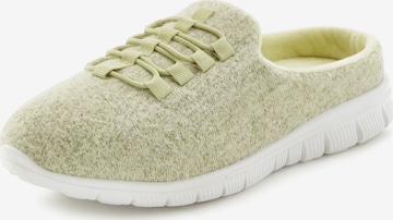 VIVANCE Hausschuh in Grün: Vorderseite