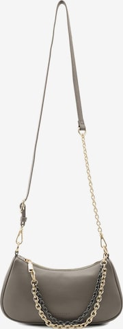 Seidenfelt Manufaktur Shoulder bag in Grey: front